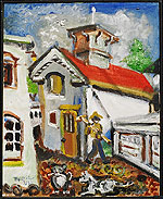 Maurice Hansen -  "Fellowship House Courtyard""Fellowship House Courtyard"